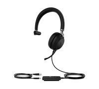 YEALINK UH38 Mono Teams CUFFIE BLUETOOTH, Nero