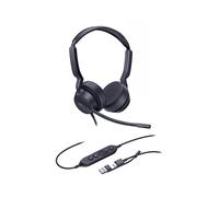 YEALINK UH42 Dual Teams USB-C/A AURICOLARI, Nero