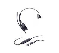 YEALINK UH46 Mono Teams USB-C/A Cuffie, Nero