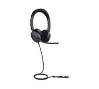 YEALINK UH48 Dual UC USB-C/A CUFFIE, Nero