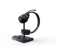 Yealink WH62 Dual Teams Sistemi di audioconferenza personali Cuffie wireless da tavolo/centro chiamate Supporto di ricarica micro-USB Nero - Nouvo