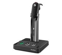 Yealink WH63 Cuffie senza fili con microfono UC ottimizzato per cancellazione del rumore per telefono IP VoIP PC computer con supporto di ricarica (ottimizzato UC) (WH63-UC)
