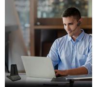 Yealink WH63 E2 UC Auricolare DECT Wireless Auricolare wireless DECT convertibile con doppio microfono e connessione multi-dispositivo, ideale per