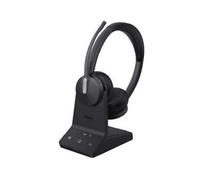 Yealink WH64 Duo Workstation cuffie DECT Bluetooth Cuffia wireless professionale con base all-in-one, doppia connettività DECT e Bluetooth e display