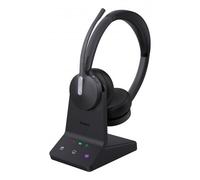 Yealink WH64 Dual Teams Auricolare Wireless A Padiglione Ufficio USB tipo-C Blue