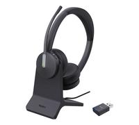 Yealink WH64 Dual Teams Headset On-Ear Nero DECT Bluetooth