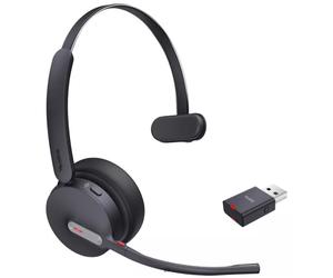 Yealink WH64 Headset mono wireless ibrido DECT & Bluetooth, con certificazione Microsoft Teams