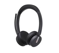 Yealink WH64 Hybrid Dual UC - Cuffie con tecnologia ibrida Dongle, compatibilità universale, design a due orecchie, cancellazione del rumore, USB