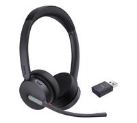 Yealink WH64 Hybrid Dual Teams Auricolare Wireless A Padiglione Ufficio Micro-USB Bluetooth Nero NEW