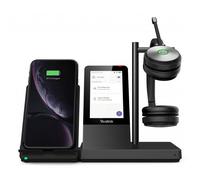 Yealink WH66 Dual Teams Sistema di audioconferenza personale Wireless A Padiglione Ufficio USB tipo A Bluetooth Base di ricarica Nero