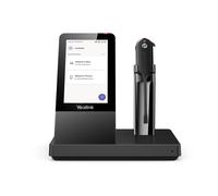 Yealink WH67 Teams Auricolare Wireless A clip, A Padiglione, Passanuca Ufficio Bluetooth Base di ricarica Nero