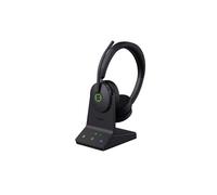Yealink WH68 DECT & Bluetooth Wireless Dual Headset | Certificato Microsoft Teams | con workstation