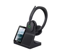 Yealink WH68 Workstation cuffie DECT Bluetooth UC Postazione UC all-in-one con auricolare DECT e Bluetooth, touchscreen e vivavoce integrato per