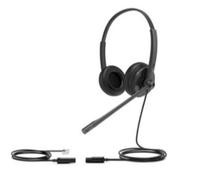 Yealink YHS34 DUAL cuffia e auricolare Cablato A Padiglione Ufficio Nero
