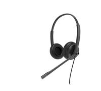 Yealink YHS34 DUAL cuffia e auricolare Cablato A Padiglione Ufficio Nero