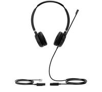 Yealink YHS36 Auricolare Cablato A Padiglione Musica e Chiamate Nero, Argento NEW