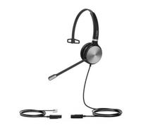 Yealink YHS36 Auricolare Cablato A Padiglione Ufficio Nero, Argento