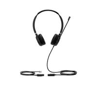 YEALINK YHS36 AURICOLARI, Nero, Argento