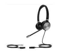 Yealink YHS36 Auricolare Cablato A Padiglione Ufficio Nero, Argento