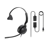 Yealink YHS36 E2 - Cuffie telefoniche con attacco rapido QD RJ9 per call center