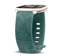 YealRed 20mm Cinturino Compatibile con Amazfit Active 2 Square/Active 2 /Active/GTR Mini/GTS 4 Mini, Bracciale Cartone Incisi in Silicone per Amazfit T-Rex 3 Pro 44mm/Bip 3 Pro (Verde)