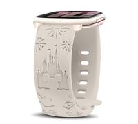 YealRed 20mm Cinturino Compatibile con Amazfit Active 2 Square/Active 2 /Active/GTR Mini/GTS 4 Mini, Bracciale Cartone Incisi in Silicone per Amazfit T-Rex 3 Pro 44mm/Bip 3 Pro (Starlight)