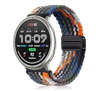 YealRed 20mm Cinturino Compatibile con Amazfit Active 3 Premium/Active2 Square/Active2 /Active, Cinturino Sportivo Magnetico in Nylon per Amazfit GTR Mini/GTS 4 Mini/Bip 3 Pro (Colorato)