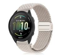 YealRed 20mm Cinturino per Garmin Forerunner 570 42mm/Vívoactive 6/5, Bracciale in Nylon Cinturini di Ricambio Magnetica Compatibile con Garmin Forerunner 165/165 Music (Starlight)