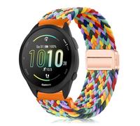 YealRed 20mm Cinturino per Garmin Forerunner 570 42mm/Vívoactive 6/5, Bracciale in Nylon Cinturini di Ricambio Magnetica Compatibile con Garmin Forerunner 165/165 Music (W Colorato)