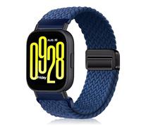 YealRed 22mm Cinturino per Xiaomi Watch 5 /S4 /S4 Sport/S3 /S2 /S1 Pro/S1 Active, Bracciale in Nylon Compatibile con Xiaomi Redmi Watch 5 Active/ 5 Lite/ 3 Active (Blu)