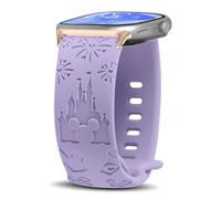 YealRed Cinturino per Huawei Fit 5 Pro/4 Pro/5/4/3, Orologio Donna alla Moda, Bracciale in Silicone con Incisione Cartoni Animati Compatibile con Huawei Fit 5 Pro/4 Pro/5/4/3 (Viola)
