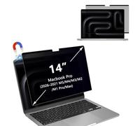 YealRed Pellicola Privacy Magnetica per MacBook Pro 14 pollici (2026-2021 M5/M4/M3/M2/M1 Pro/Max), Protettiva per Privacy Mac 14,2", Filtro Anti-Spia Luce Blu, Pellicola Protettiva Rimovibile