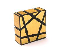 Yealvin 1 X 3 X 3 Ghost Cube 133 Speed Magic Cube Puzzle Floppy 3 X 3 X 1 oro adesivo cubo magico