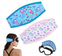 YEAMLTE Cinturino Maschera in Neoprene Antiscivolo per Sub - 3 PCS per Snorkeling e Immersioni Profonde