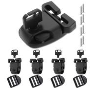 YEAMLTE Clip per La Copertura della Vasca Idromassaggio, 4 PCS Copertura della Vasca Idromassaggio con Chiavi, Set di Clip di Chiusura per Copertura, per Vasca da Bagno Estivi