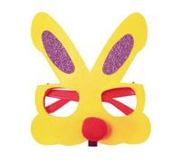 YEAMLTE Occhiali Pasqua, Bicchieri Pasquali per Coniglietto, Bicchieri Pasquali, Occhiali da Festa, Vestiario Accessori Pasqua, per Bambini Adulti Occhiali da Vista del Partito di Pasqua (B)