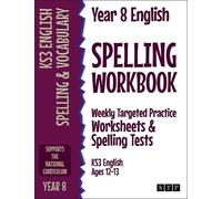 Year 8 English Spelling Workbook (Tascabile)