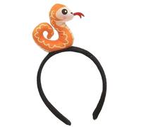 Year of Snake Headband, Animal Plush Hairband, 2025 Costume Headband, Snake Costume Accessory, New Year's Eve Headband, 2025 Hair Accessories, Creative Snake Headband, Plush Hairband for Girls
