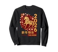 Year of The Horse 2026 Chinese Lunar New Year Felpa