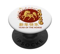 Year of The Horse 2026 Chinese Lunar New Year PopSockets PopGrip Adesivo