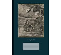 Year of the Rat: Traditional Vintage Japanese Style Notebook. Zodiac Rat Aesthetic. Paperback Creme Lined Paper Personal Workbook for Students College University or Work