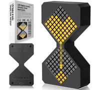 YEARBEIHAO - Clessidra digitale a LED con rilevamento della gravità, tempo di sabbia da 1 a 30 minuti, può impostare qualsiasi minuto, un giocattolo sensoriale per il relax, timer elettronico fai da