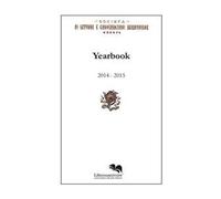Yearbook 2014-2015. Società di letture e conversazioni scientifiche. Genova