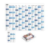 Yearly Planner 2025, 2025 Yearly Wall Calendar, Yearly Wall Planner with Stickers,Thick Paper Poster Calendar from gennaio 2025 to dicembre 2025, Home Schedule Planner for Organizing and Planning