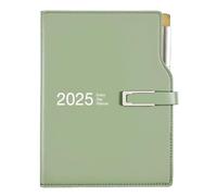 Yearly Planner 2025, A6 Calendar Planner, Weekly Appointment Book, 2025 Appointment Notebook, Planner With Pen, Compact Yearly Organizer, Meeting Notebook 2025, Calendar Planner For Family
