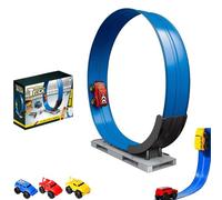 Yearpilrim Magnetic Wall Climbing Toy Car, Yearpilrim Car Toy Wall Climbing, Cars That Drive on Walls and Ceiling, Anti-Gravity Wall Climbing Magnetic Track Toy Car (33.5in Track+a Random Color Car)