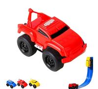 Yearpilrim Magnetic Wall Climbing Toy Car, Yearpilrim Car Toy Wall Climbing, Cars That Drive on Walls and Ceiling, Anti-Gravity Wall Climbing Magnetic Track Toy Car (Red)