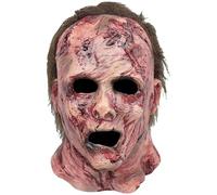 Yearsahrk Horror Zombie Maschera raccapricciante Killer Ghost Maschera Biochimica Monster Casco Halloween Costume Carnevale Cosplay Lattice Puntelli