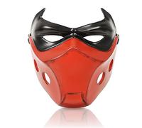 Yearsahrk Red Hood Maschera Supereroe Jason Todd Casco Resina Durevole Cosplay Puntelli di Scena Halloween Costume Cosplay Accessori
