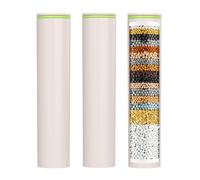 YEAUPE PRO 3 Pack Filtro di Ricambio per Doccia a Mano - Cartuccia di Ricambio - Cartuccia Filtro Doccia a 20 Strati (Oltre 40% Solfito di Calcio) + KDF-Rimuove il Cloro-Riduce Pelle Secca e Prurito